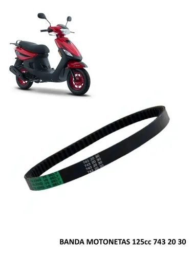 [DKE13050029] BANDA DE TRACCION 743*20*30 125CC CS125 PZA