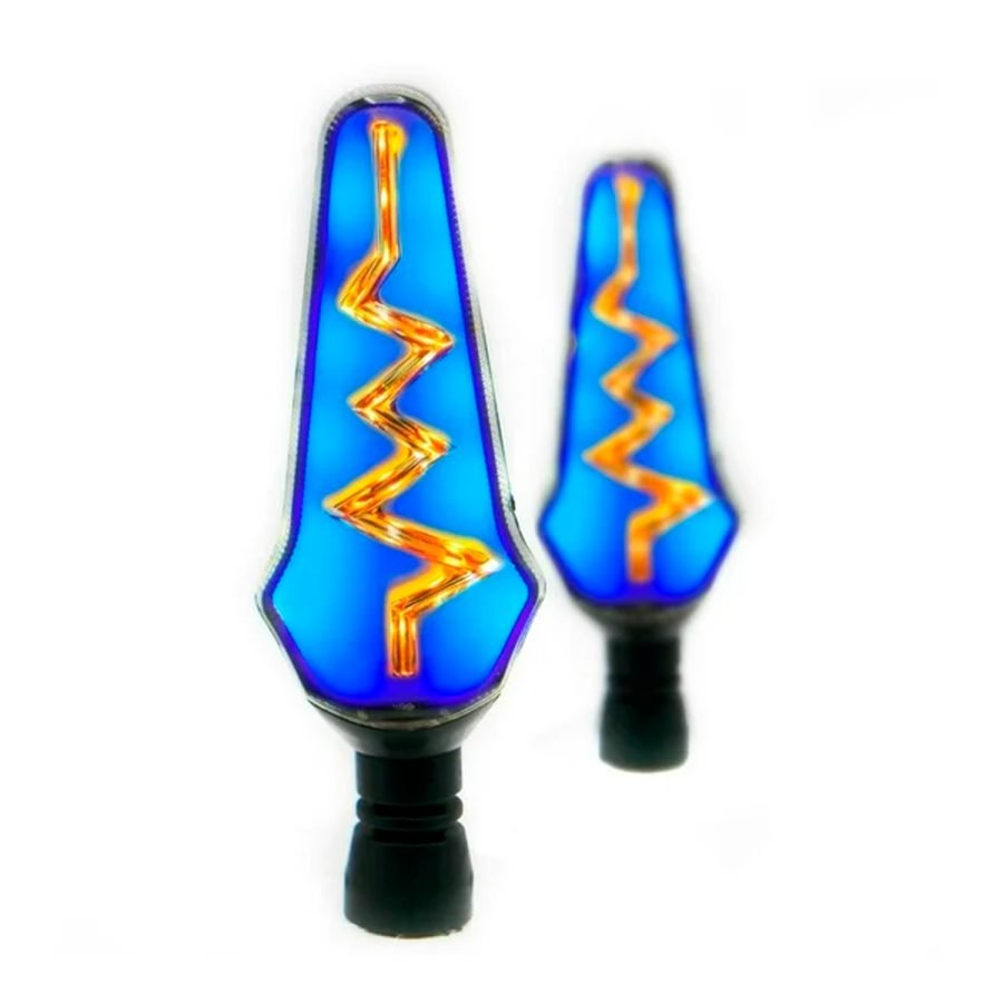VIA LED AMARILLA/AZUL RACING 007